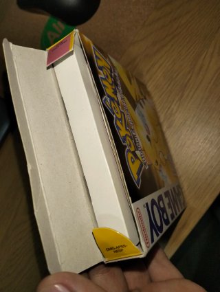 Pokemon Amarillo Edición Especial Pikachu Game Boy