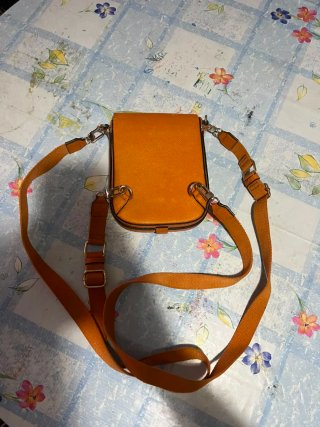 Bolso Guess Brynlee Mini Convertible Naranja