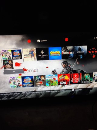 PS4 (PlayStation 4) con juegos y disco externo