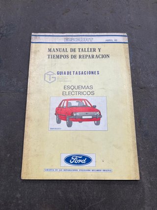Manual Taller Ford Escort (I, II, III) Abril 1982