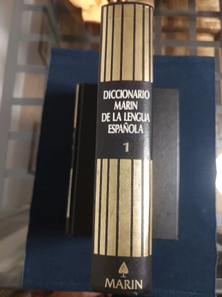 Diccionario Marín de la lengua española vol. 1
