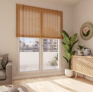 Estor Bambú Natural 120x200cm Nuevos