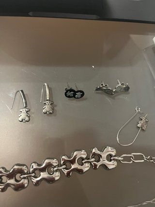 Conjunto Joyería Tous Plata