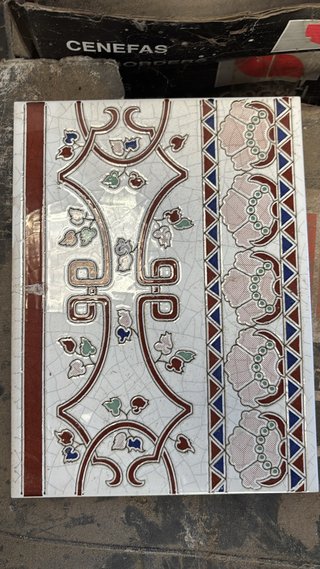 Azulejo decorativo vintage