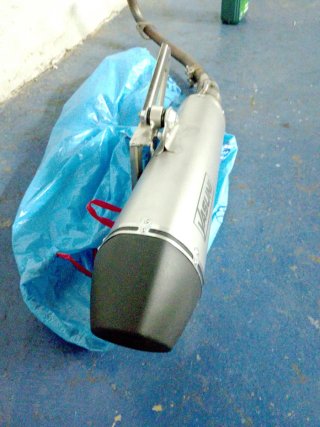 Tubo de escape Yasuni para honda SH 125i 2017-2020