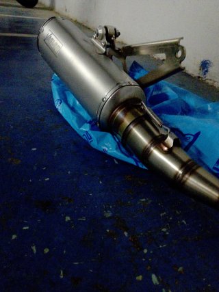 Tubo de escape Yasuni para honda SH 125i 2017-2020