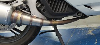 Tubo de escape Yasuni para honda SH 125i 2017-2020