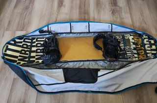Pack Nitro Snowboard + Fijaciones + Bolsa