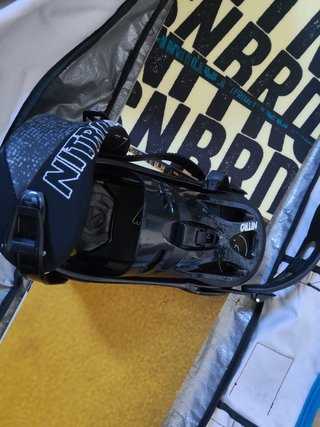Pack Nitro Snowboard + Fijaciones + Bolsa