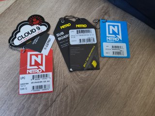 Pack Nitro Snowboard + Fijaciones + Bolsa