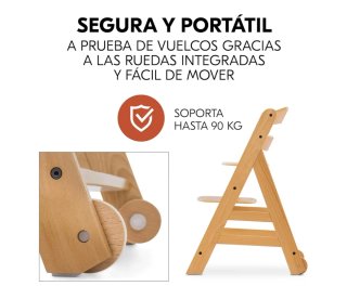 Trona evolutiva y hamaca recién nacido