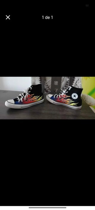 Converse Talla 39 Llama
