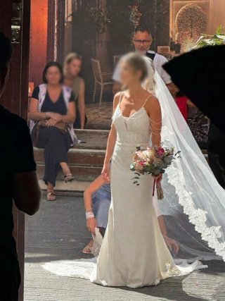 Vestido de Novia Sirena con Encaje
