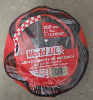Cables de arranque 200 amp 2,5m 6/12/24V