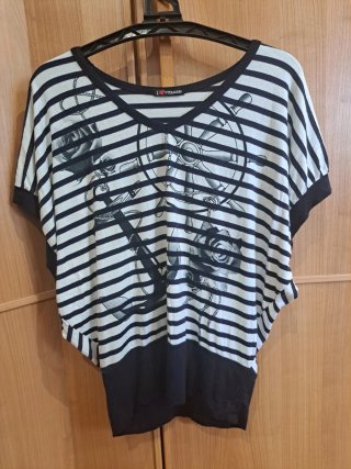 Camiseta Vitamina Talla Única Rayas