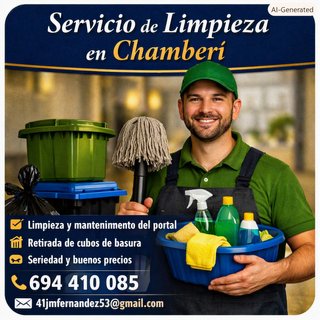 Limpieza y recogida de cubos Madrid