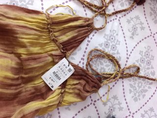 Vestido largo tie-dye