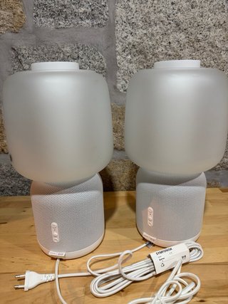 Lámpara Altavoz WiFi IKEA SYMFONISK Blanca