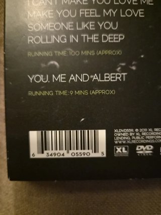 Adele Live at The Royal Albert Hall CD