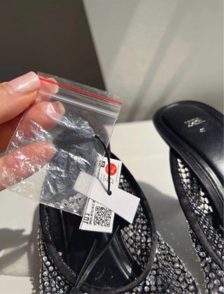Zapatos Zara Strass Talla 41 Nuevos