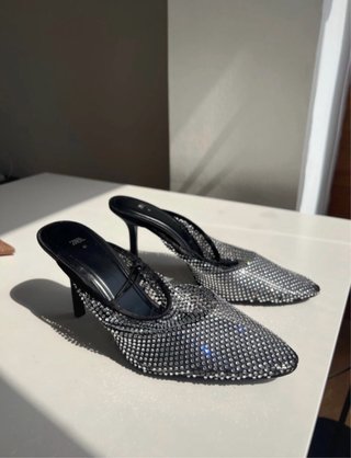 Zapatos Zara Strass Talla 41 Nuevos