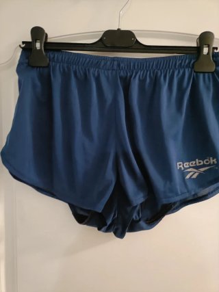 Conjunto Reebok Camisa y Pantalón Corto Azul