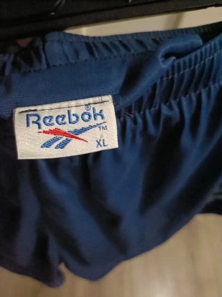 Conjunto Reebok Camisa y Pantalón Corto Azul