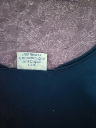 Conjunto Reebok Camisa y Pantalón Corto Azul