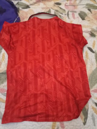 Camiseta Manchester United 1994 Umbro Roja