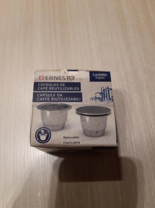 Cápsulas de café reutilizables Ernesto
