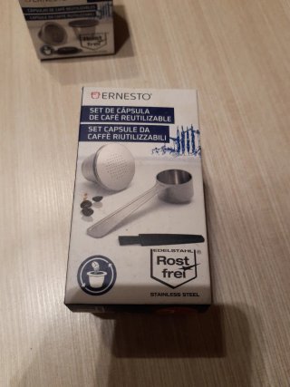 Cápsulas de café reutilizables Ernesto