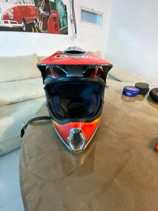 Casco de motocross