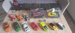 4 Pistas Ninco + 12 Coches Slot