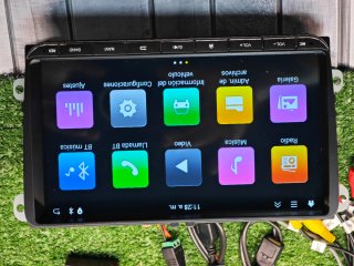 Pantalla 9” Android 14 VW 2GB+64GB