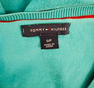 Jersey Tommy Hilfiger Azul Turquesa Talla M