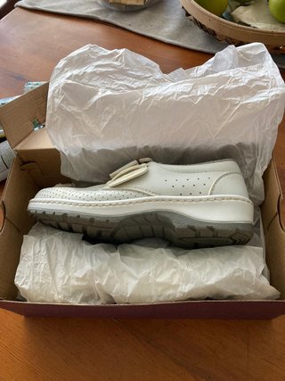 Zapatos Skechers Blancos Trabajo Cocina