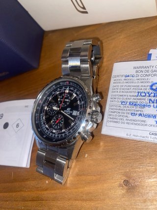Casio Edifice EF-527D-1AVEF Cronógrafo Acero