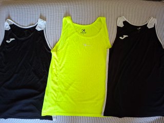 Lote 3 Camisetas Joma Atletismo Talla L
