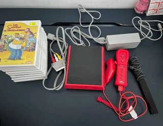 Consola Nintendo Wii Mini Roja