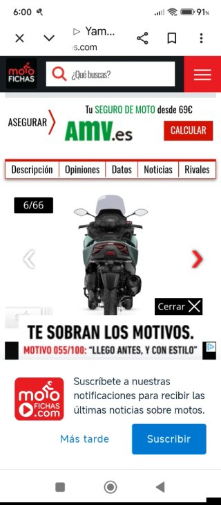 Yamaha Tricity 300 - 100km
