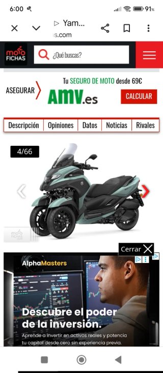 Yamaha Tricity 300 - 100km