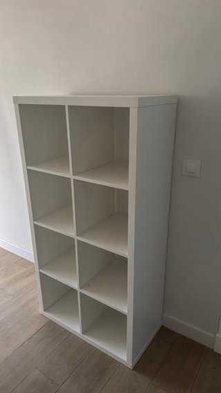 Estantería IKEA KALLAX blanca 8 huecos