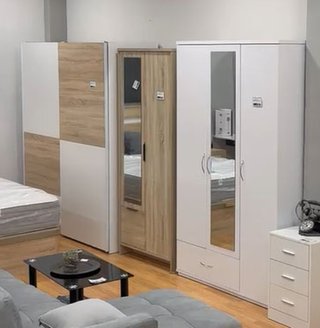 Armarios 2, 3 o 4 puertas madera y cristal