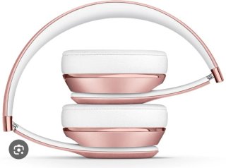 Auricolari Beats in elegante finitura rosa dorato e bianco