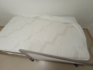 Base tapizada + colchón pikolin+ cabecero polipiel