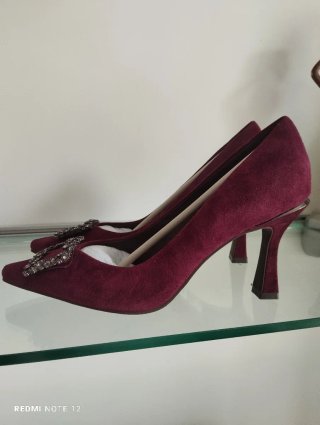 Zapatos Alma en Pena Talla 41 burdeos