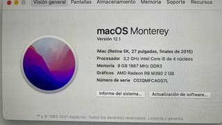 iMac Retina 5K 27” Late 2015