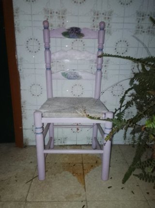 Silla Andaluza Madera morada