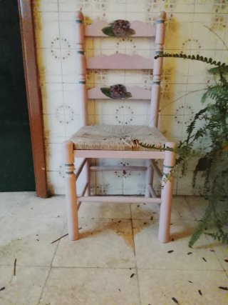 Silla Andaluza Madera morada
