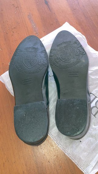 Zapatos de vestir plata y ante gris